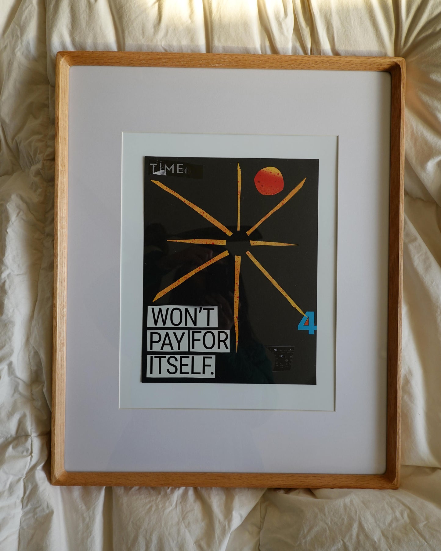 Time won't pay for itself