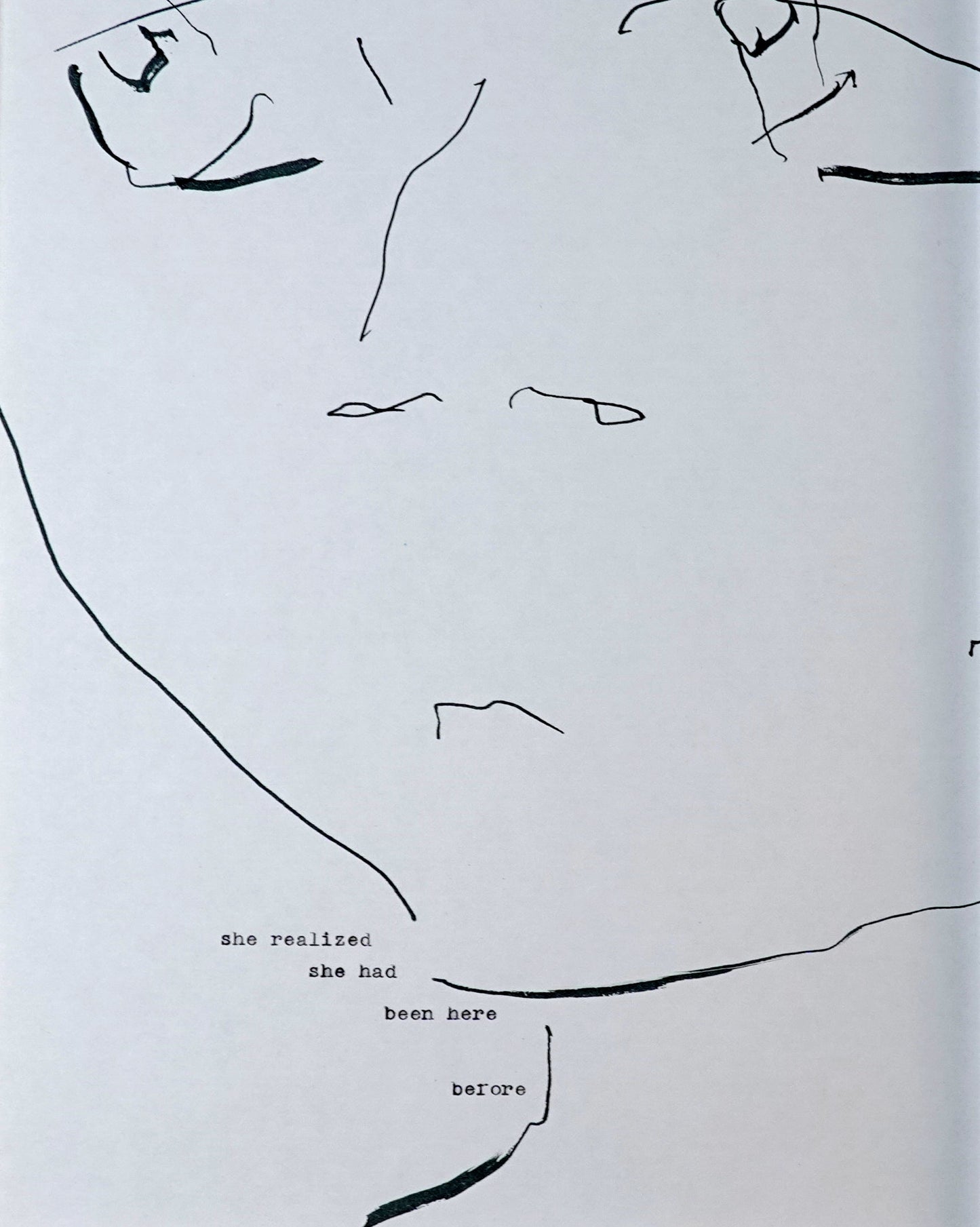 She realized she had been here before