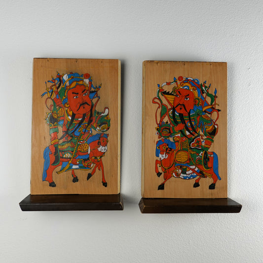 Door god altar no. 1 and 2